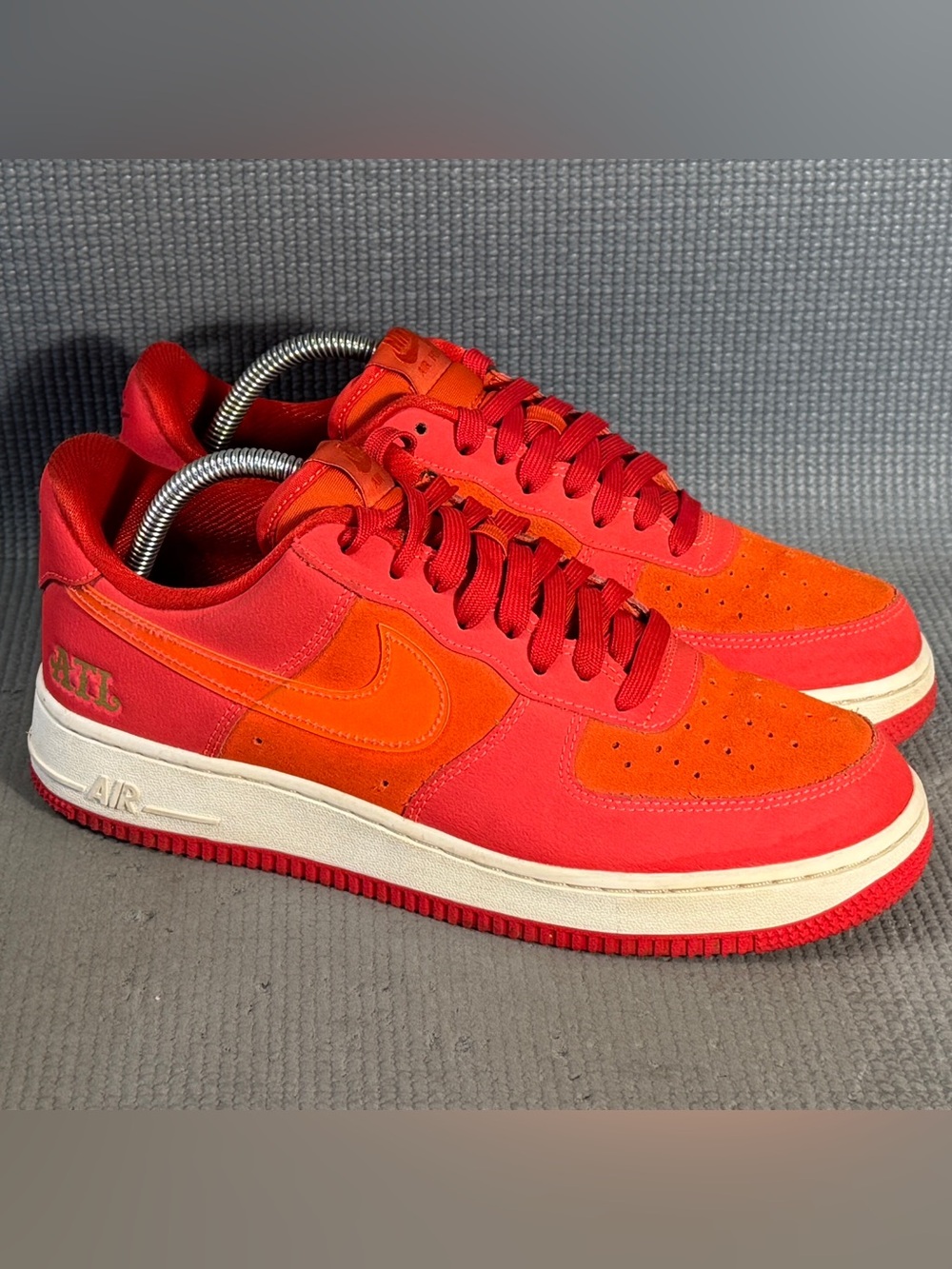 Nike Air Force 1 Atlanta ‘07 LV8 University Red Sneakers FD8306-657 Men’s Size 8